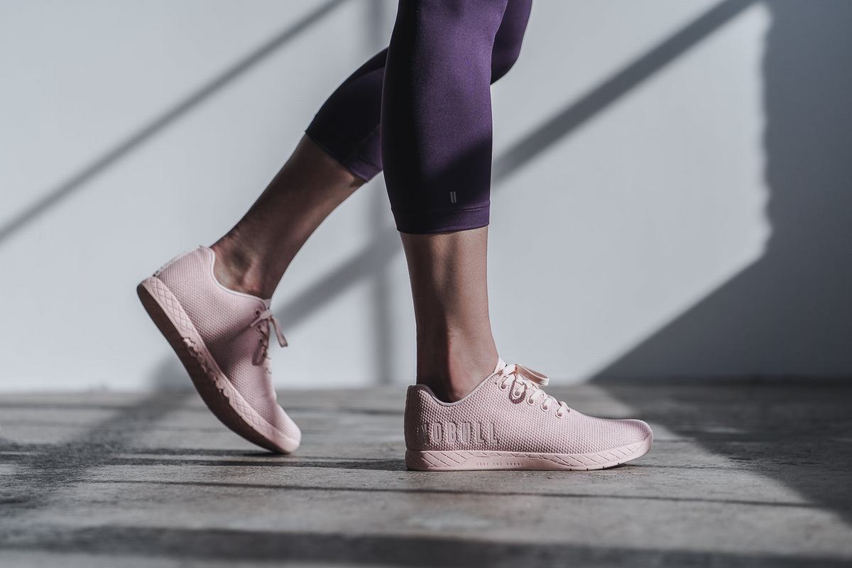 Nobull Superfabric Women's Trainers Pink | Australia (XD9687)